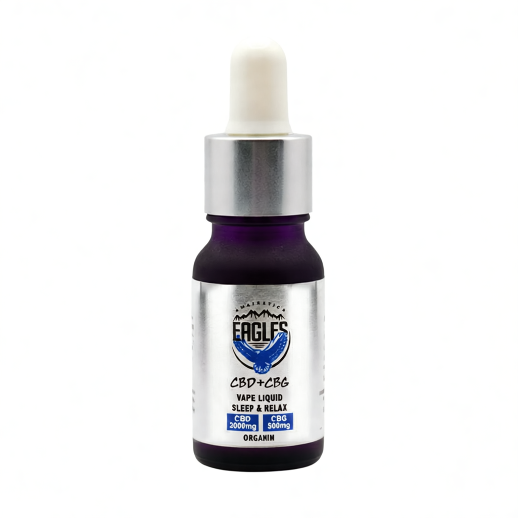 Eagles Majestic 10ML CBD 2000MG + CBG 500MG - Raspberry Flavour