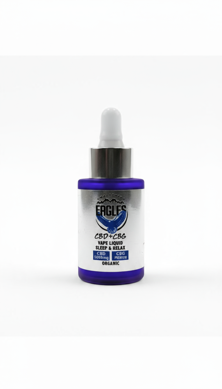 Eagles Majestic 30ML CBD 5000MG + CBG 500MG - Blueberries Flavour