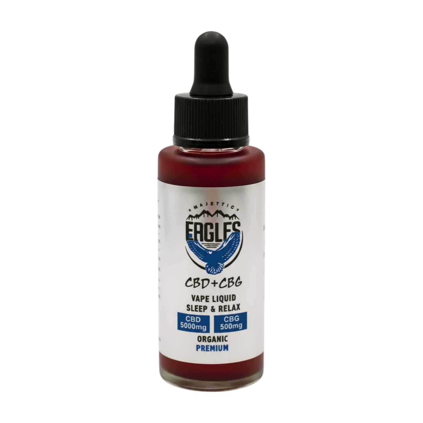 Eagles Majestic 50ML CBD 5000MG + CBG 500MG -Cherry Flavour