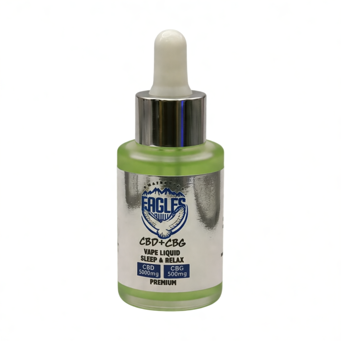 Green apple 30ml Bottle  5000mg CBD - 500mg CBG