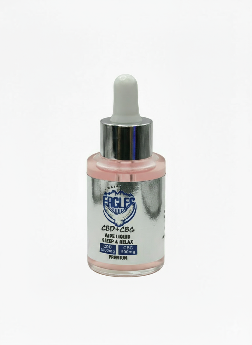 Eagles Majestic 30ML CBD 5000MG + CBG 500MG - Pink lemonade Flavour