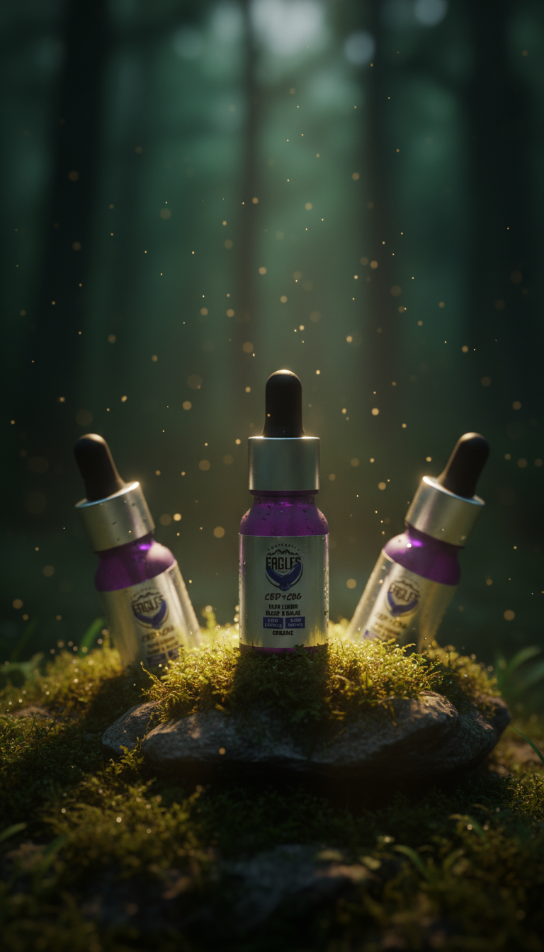 Eagles Majestic 10ML CBD 2000MG + CBG 500MG - Blueberry Flavour