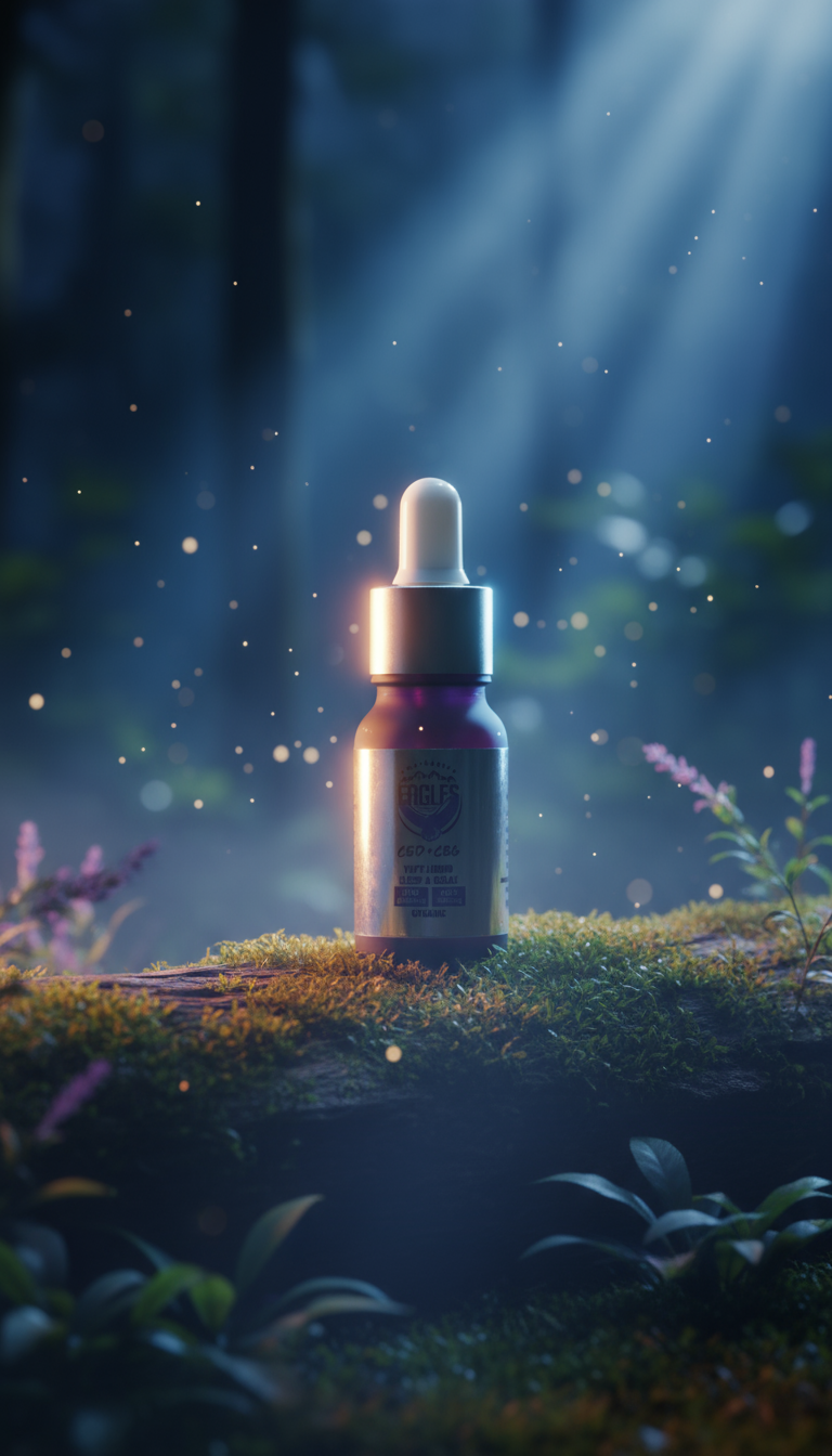 Eagles Majestic 10ML CBD 2000MG + CBG 500MG - Raspberry Flavour