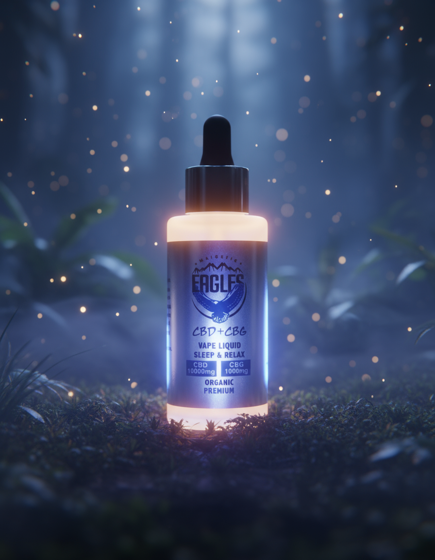 Eagles Majestic 50ML CBD 10000MG + CBG 1000MG - Lemon Flavour