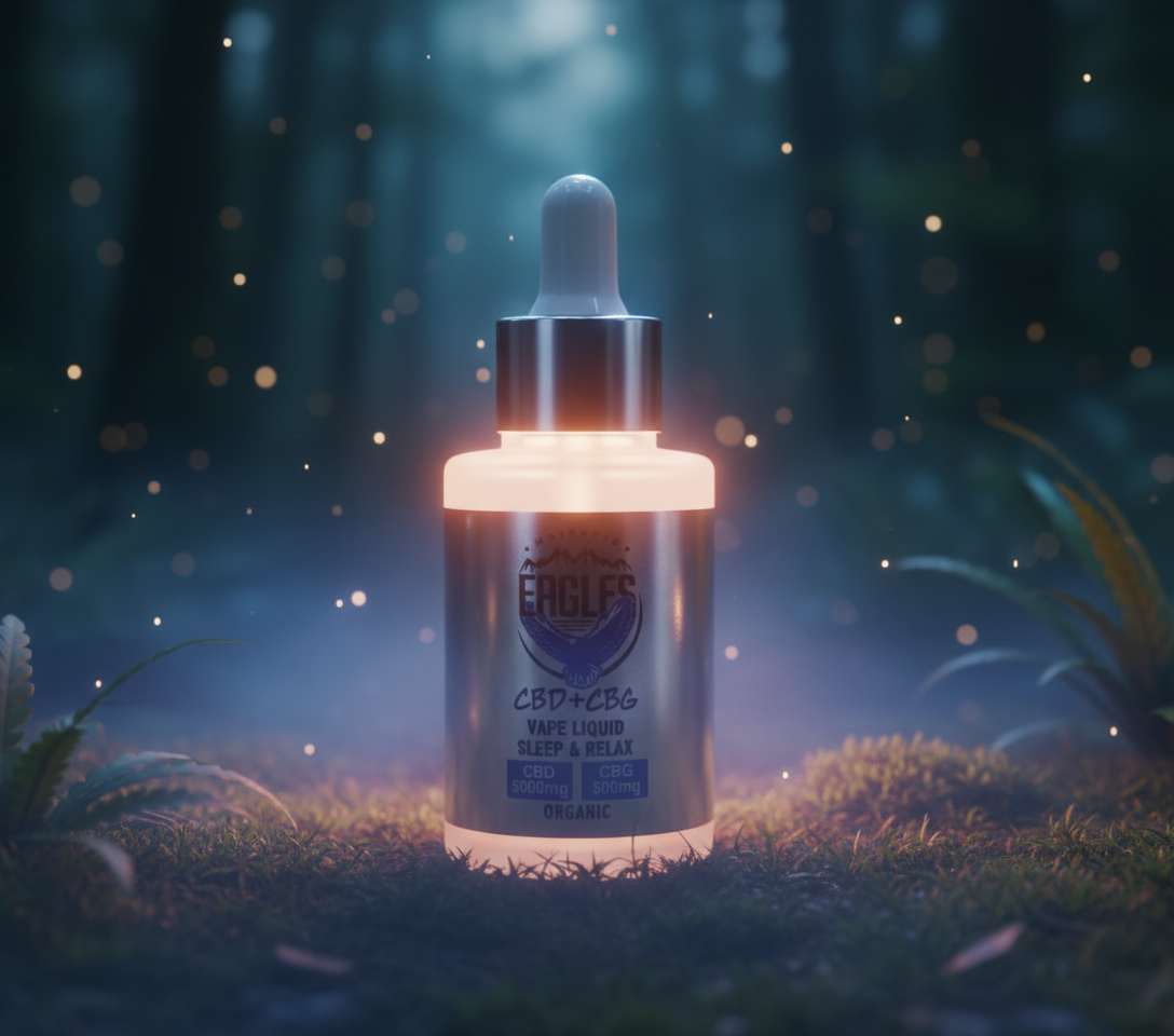 Eagles Majestic 30ML CBD 5000MG + CBG 500MG - Lemon Flavour