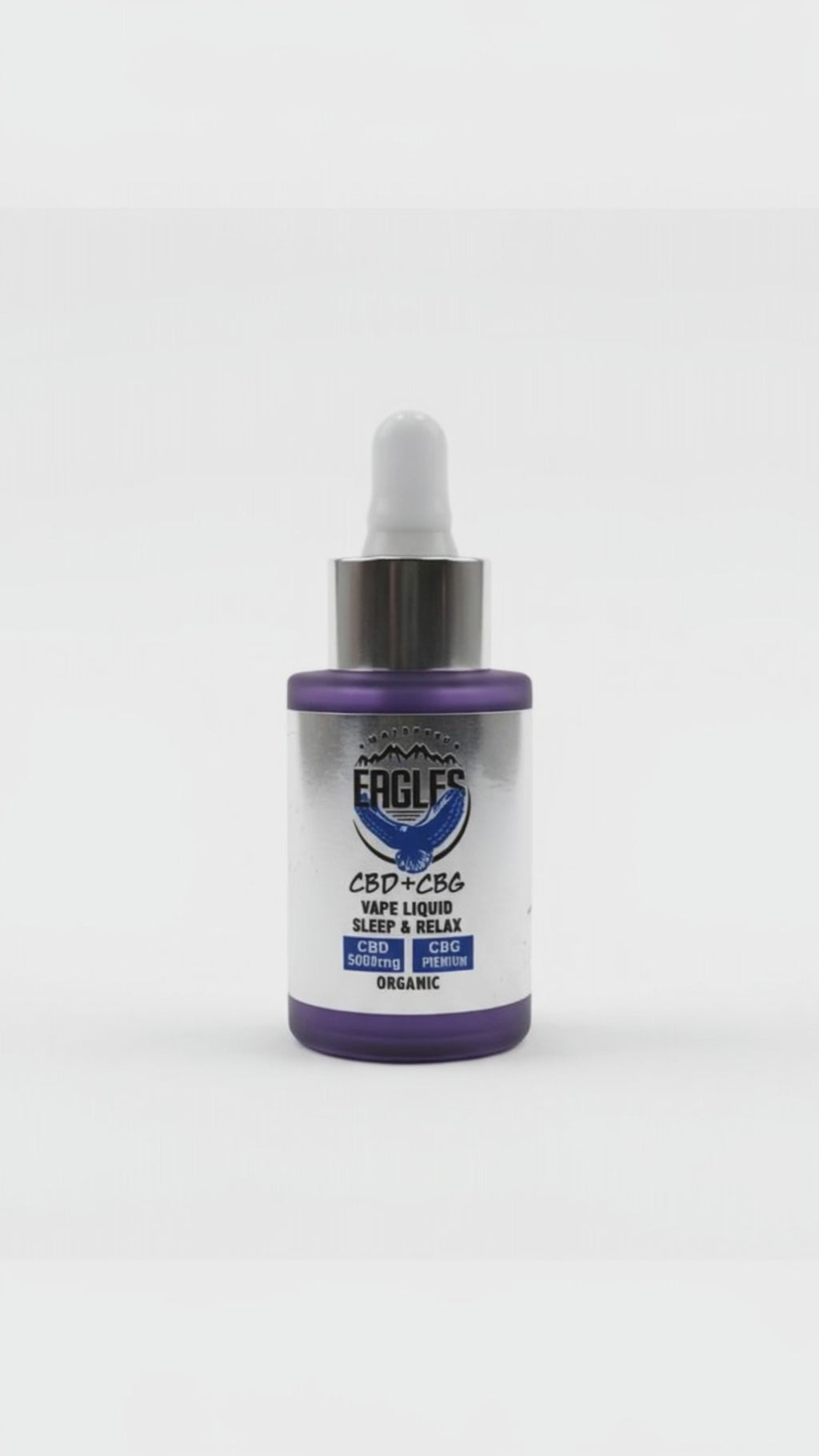 Eagles Majestic 30ML CBD 5000MG + CBG 500MG - Raspberry Flavour